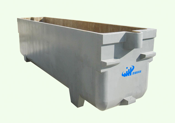 乙烯基樹脂整體澆筑電解槽