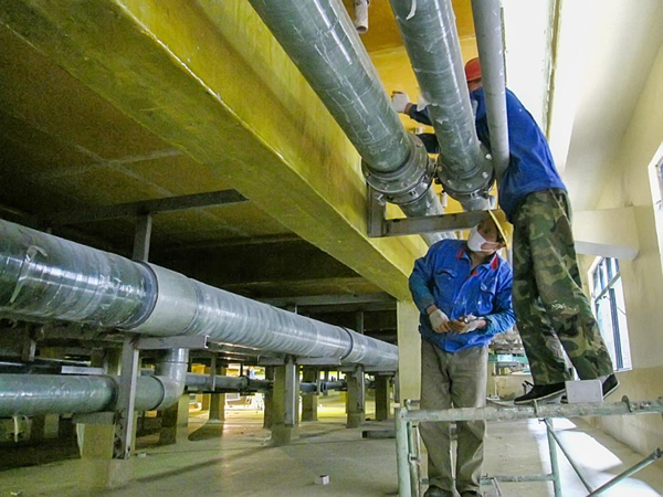 防腐管道、設(shè)備的安裝